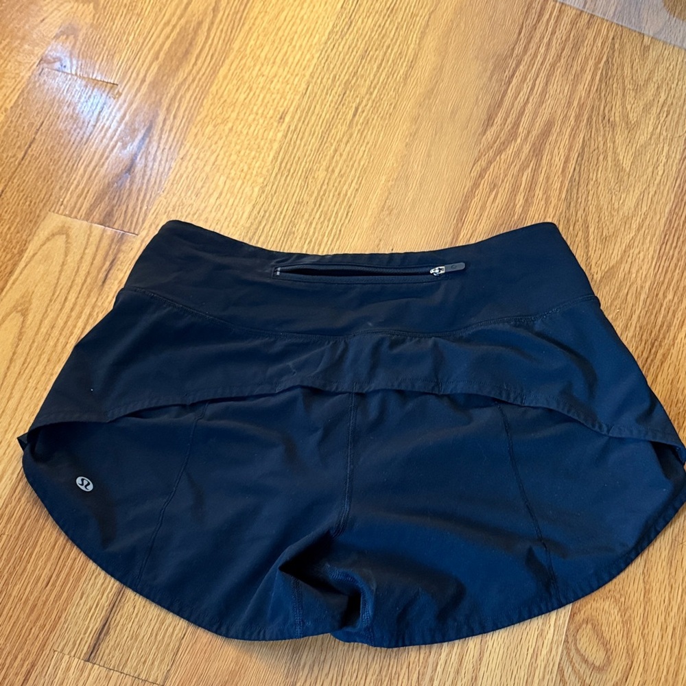 lululemon athletica Black Athletic Shorts